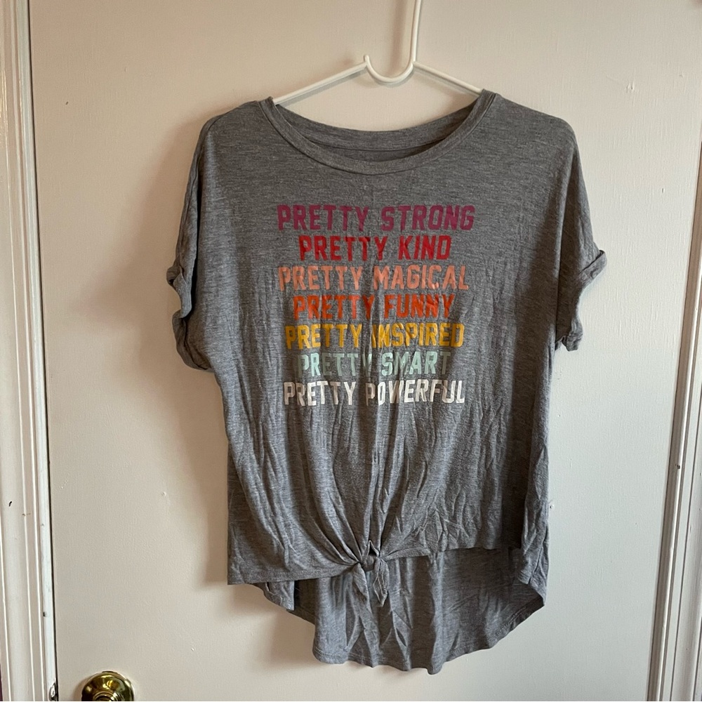 Art Class- Girl’s Gray T-Shirt XL (14/16)